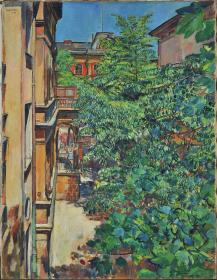 Haus Kurfürstenstraße 127 in der Mittagssonne