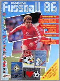 Panini Fussball 86.