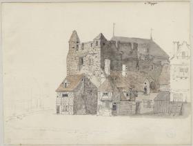 Dieppe. Derselbe Mauerturm von der andern Seite
