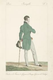 Incroyables et Merveilleuses: Tafel 3: chevelure à la François 1er, chapeau en barque