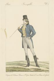 Incroyables et Merveilleuses: Tafel 5: chapeau à la Robinson, cheveux à l'enfant