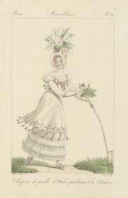 Incroyables et Merveilleuses: Tafel 16: Chapeau de paille d'Italie