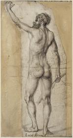 Stehender nackter Mann (Herkules?)