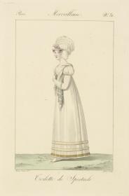 Incroyables et Merveilleuses: Tafel 31: Toilette de spectacle
