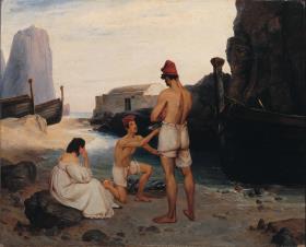 Fischer auf Capri