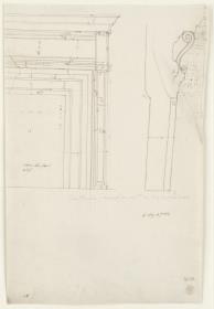 Kamindetails im Palazzo Farnese