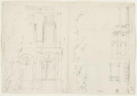 Aufrisse vom Palazzo Niccolini