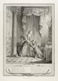 Monument du Costume Physique et Moral de la fin du Dix-huitième siècle: Blatt 11: l'Événement au Bal