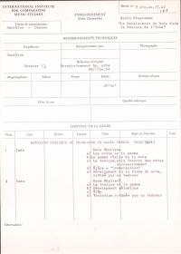 Radio Programme "Le Dévelopment du Mode dans la Musique de l'Inde": Extraits musicaux du programme de Radio Unesco (MCR / 3321)