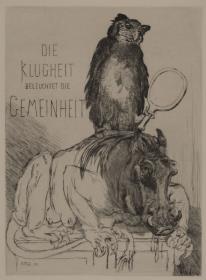 Die Klugheit beleuchtet die Gemeinheit