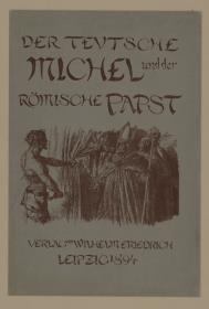 Der teutsche Michel und der römische Papst