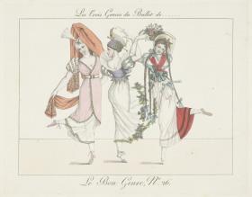 Le bon genre, No. 26: Les trois Graces du ballet de...