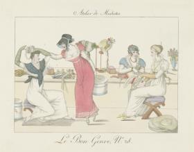 Le bon genre, No. 28: Atelier de modistes