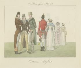 Le bon genre, No. 68: Costumes anglais