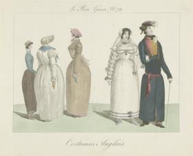 Le bon genre, No. 72: Costumes Anglais