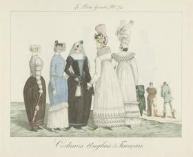 Le bon genre, No. 74: Costumes anglais & français
