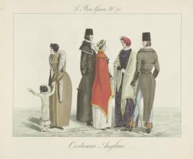 Le bon genre, No. 75: Costumes anglais