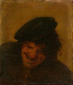 Lachender Bauer