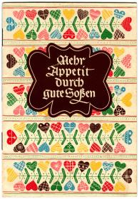 Mehr Appetit durch gute Soßen.