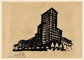 Entwurf für ein Hochhaus
