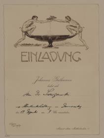 Einladung von Johannes Guthmann