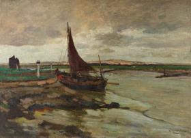 Am Kanal von Nieuport