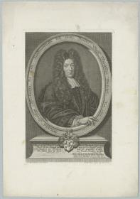 Porträt des Michael Joachim Weickmann