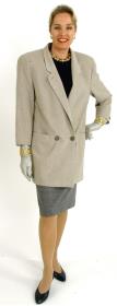 DReiteiliges Ensemble mit Longblazer