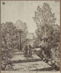 Das Sanctuario des San Francesco in den Apenninen