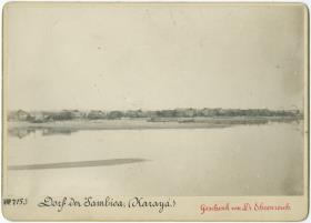"Dorf der Šambioa. (Karajá.)"