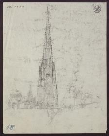 Der Turm von Sankt Stephan in Wien