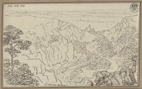 Landschaft bei Mödling südlich von Wien mit den Dörfern Vorder- und Hinterbrühl