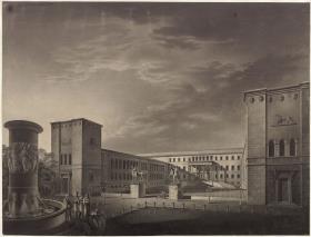 Köstritz. Schloss. Ansicht der Hofseite
