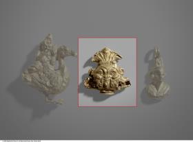 Amulett in Gestalt des Gottes Bes