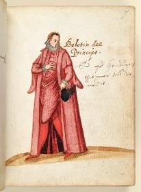 Trachtenbuch: Vestiti italiani: Balotin del Principo