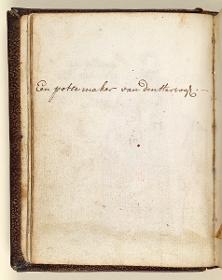 Trachtenbuch: Vestiti italiani: Een potsemaker van Den Hertogh
