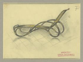 Liegestuhl "Dal Vera" Modell 7 (Möbelentwürfe, Korbmöbel), Entwurf