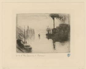 L'Ile Lacroix, à Rouen