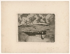 Die Frau auf der Straße (La femme sur la route)