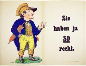 Sie haben ja SO recht.