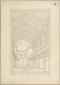 Berlin, Wedding. St. Johann in Moabit. Innenansicht