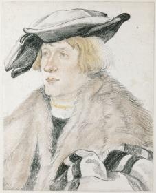 Brustbild des Grafen Moritz v. Ertingen