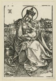 Maria auf der Rasenbank