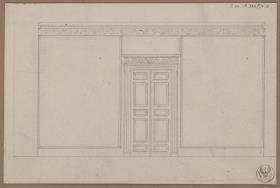 Berlin, Wilhelmstraße 102. Palais des Prinzen Albrecht von Preußen, Entwurf für ein Gesellschaftszimmer