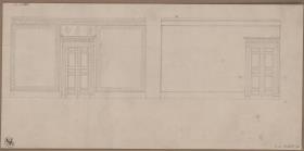 Berlin, Wilhelmstraße 102. Palais des Prinzen Albrecht von Preußen, Entwurf für ein Gesellschaftszimmer