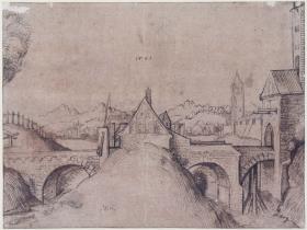 Brücke an der Stadtmauer