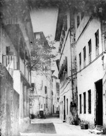 Straße in Sansibar