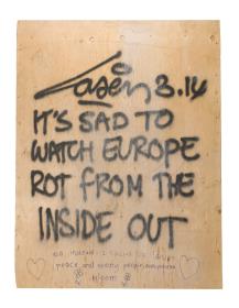 LASER 3.14 / IT'S SAD TO WATCH EUROPE ROT FROM THE INSIDE OUT.