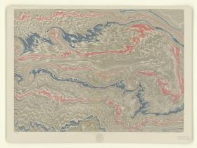 Japanisches Marmorpapier (Suminagashi)