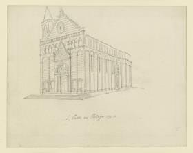 Pistoia,Perspektivische Ansicht von S. Paolo